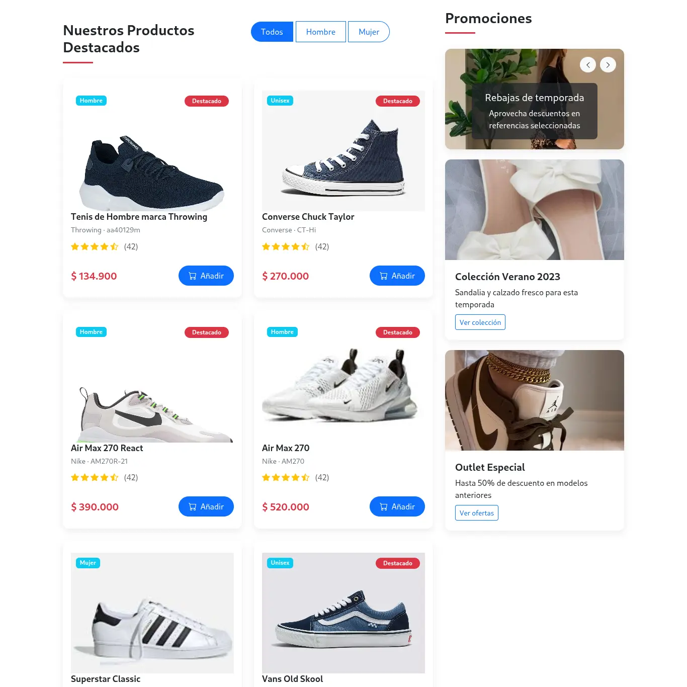 Gestiona Usuarios y Productos